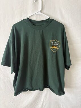 Rare Allegory The Cell Games Green Graphic Tee